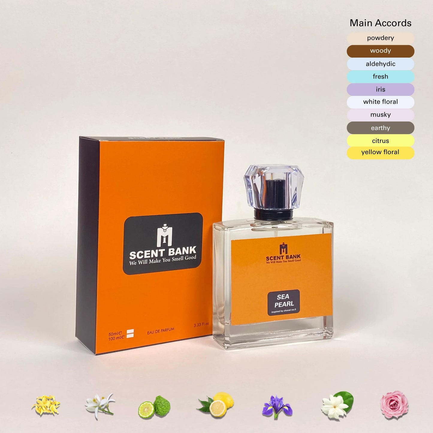 Sea Pearl Inspired by Chanel no 5