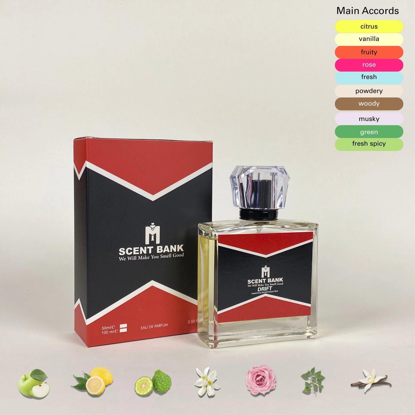 Drift Inspired by Dunhill Desire Red