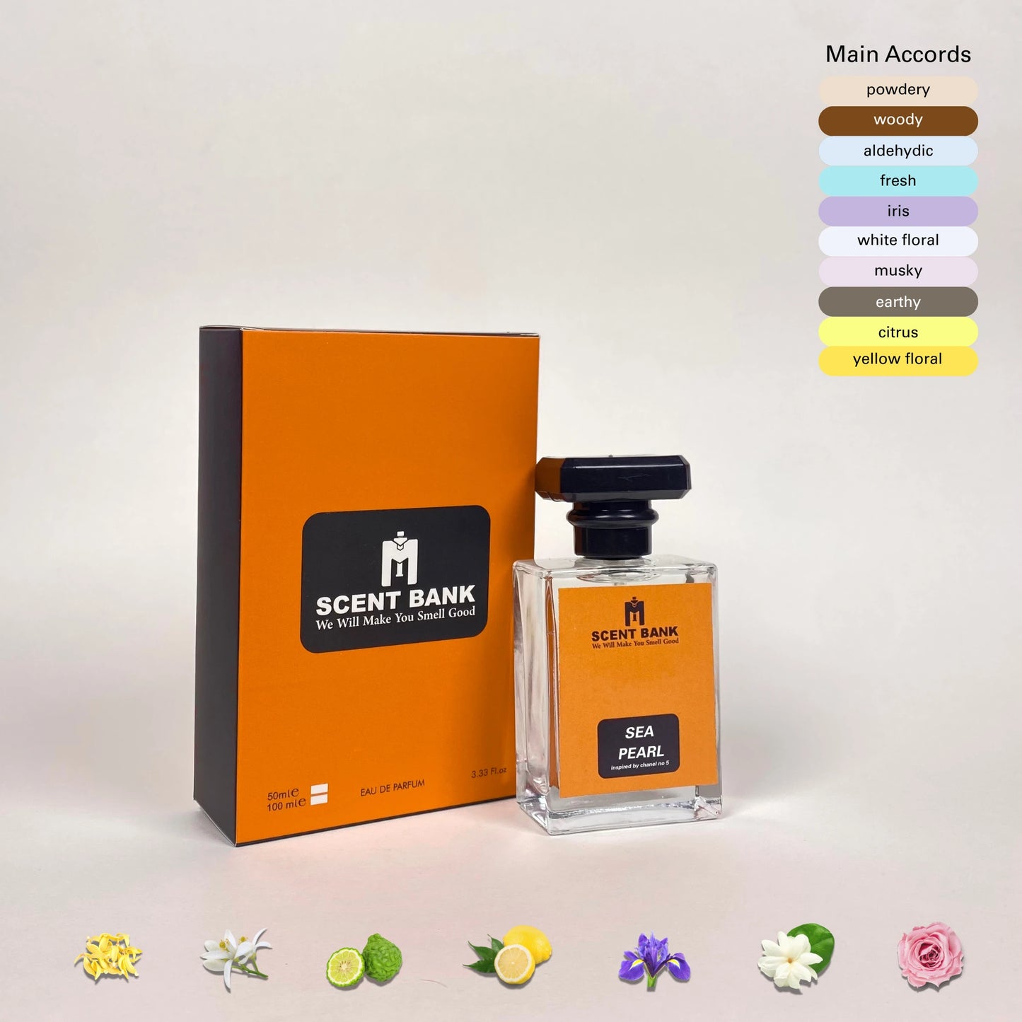 Sea Pearl Inspired by Chanel no 5